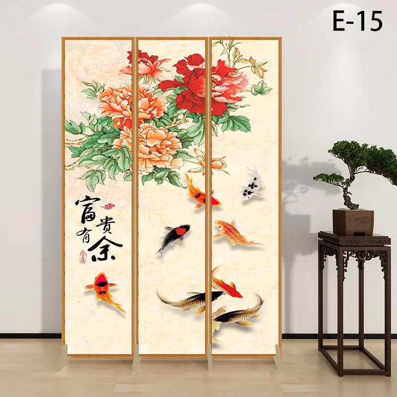 Screen bedroom block home economy partition living room entrance door block screen folding mobile middle entrance wall