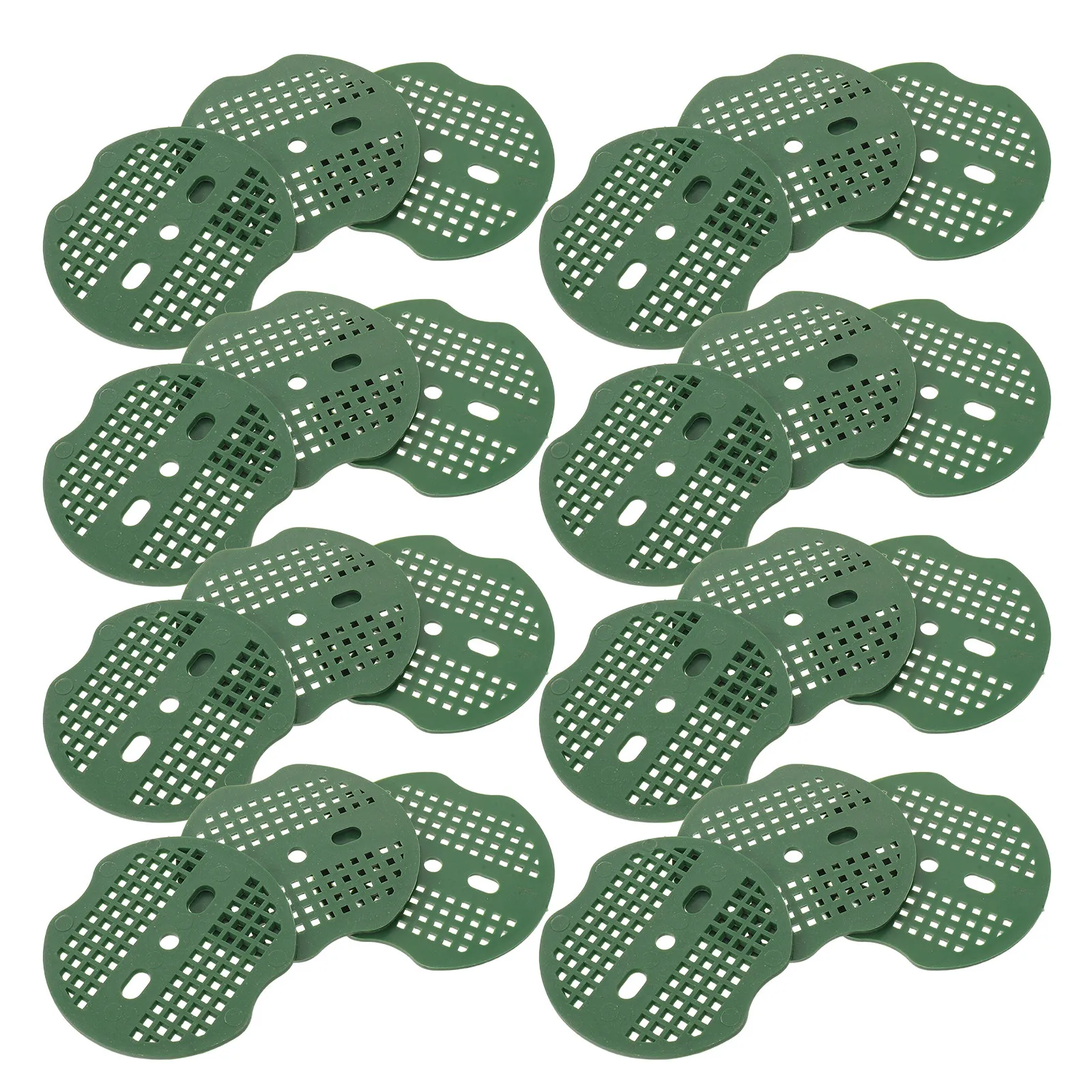 100Pcs Landscape Staple Gaskets Garden Fabric Washers for Yard Stakes Weed Barrier Turf Stabilizers Outdoor Ground Pads