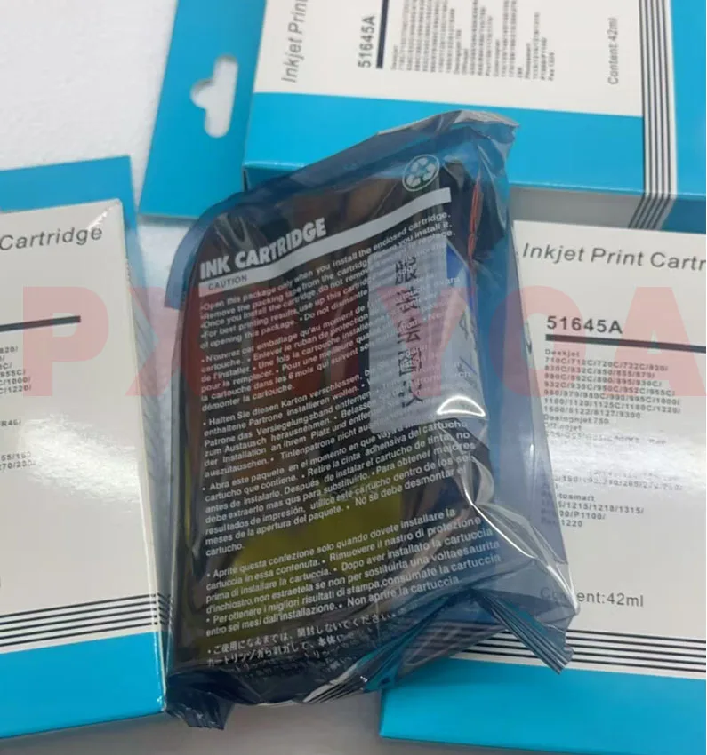Import New 45 Black Ink Cartridge 51645 51645A Replacement For DeskJet 710C 870CXI 830C 880C 890C 895CXI 930C 950C Printer