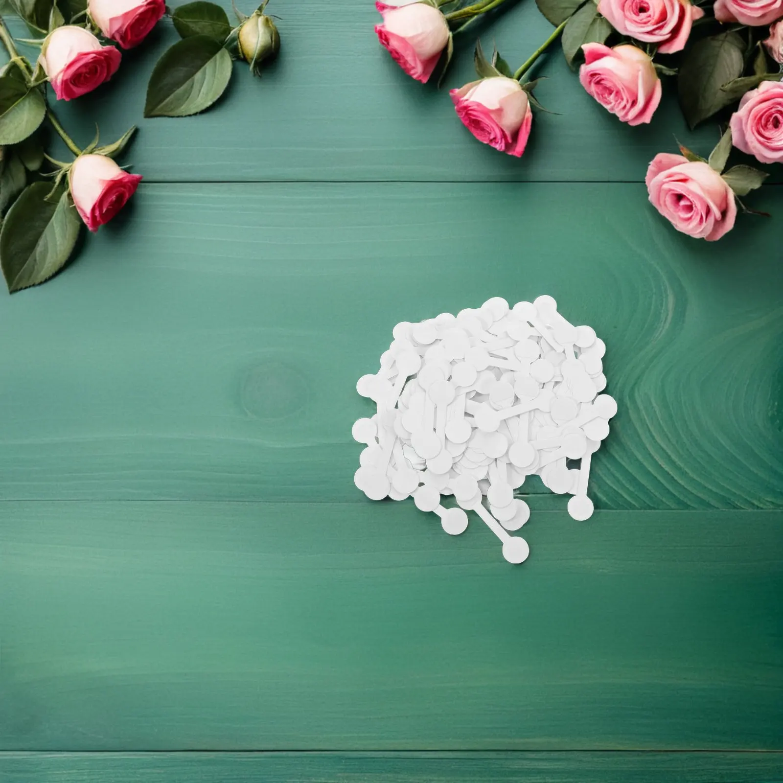 

1000Pcs Jewelry Labels Round Adhesive Price Tags for Necklace Earrings Bracelet Display - Blank Waterproof Stickers for Retail