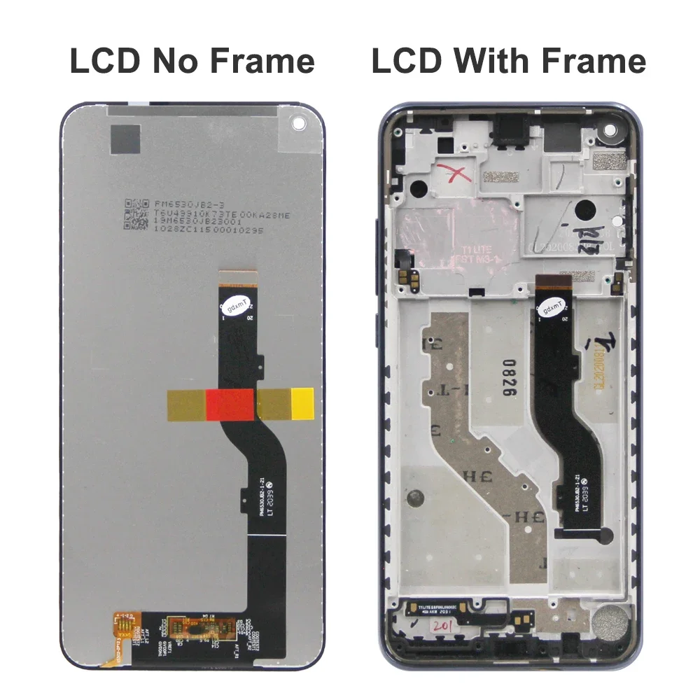 For TCL 10L For  TCL 10 Lite 6.53\'\'T770H T770B 4187U LCD Display Touch Screen Digitizer Assembly Replacement