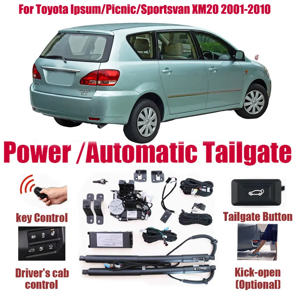 For Toyota Ipsum/Picnic/Sportsvan XM20 2001-2010 Car Automatic Lifting kit Opening Trunk Intelligent Electric Lift Tailgate