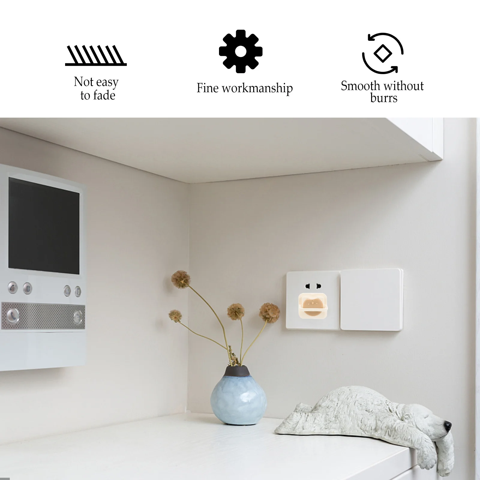 24 Stück Steckdosenschutzhüllen, kindersichere Steckdosengehäuse, Baby-Proofing, elektrische Sicherheitssteckerschutz für Kinderzimmer