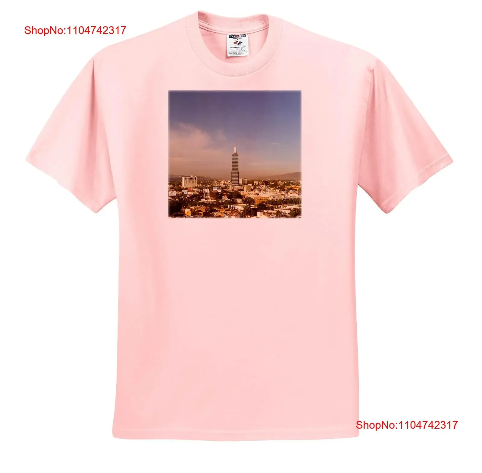 3dRose Guadalajara Jalisco México camiseta vintage lavado estirado homme ropa de diseñador moda suave Top para uso diario