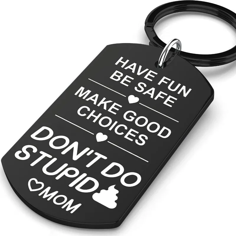 Teen Boys Girls Gifts - Novelty Boys Keychains - Stocking Stuffers Christmas Gifts for Teen Tween Teenager, Funny Gag Gift 10-21
