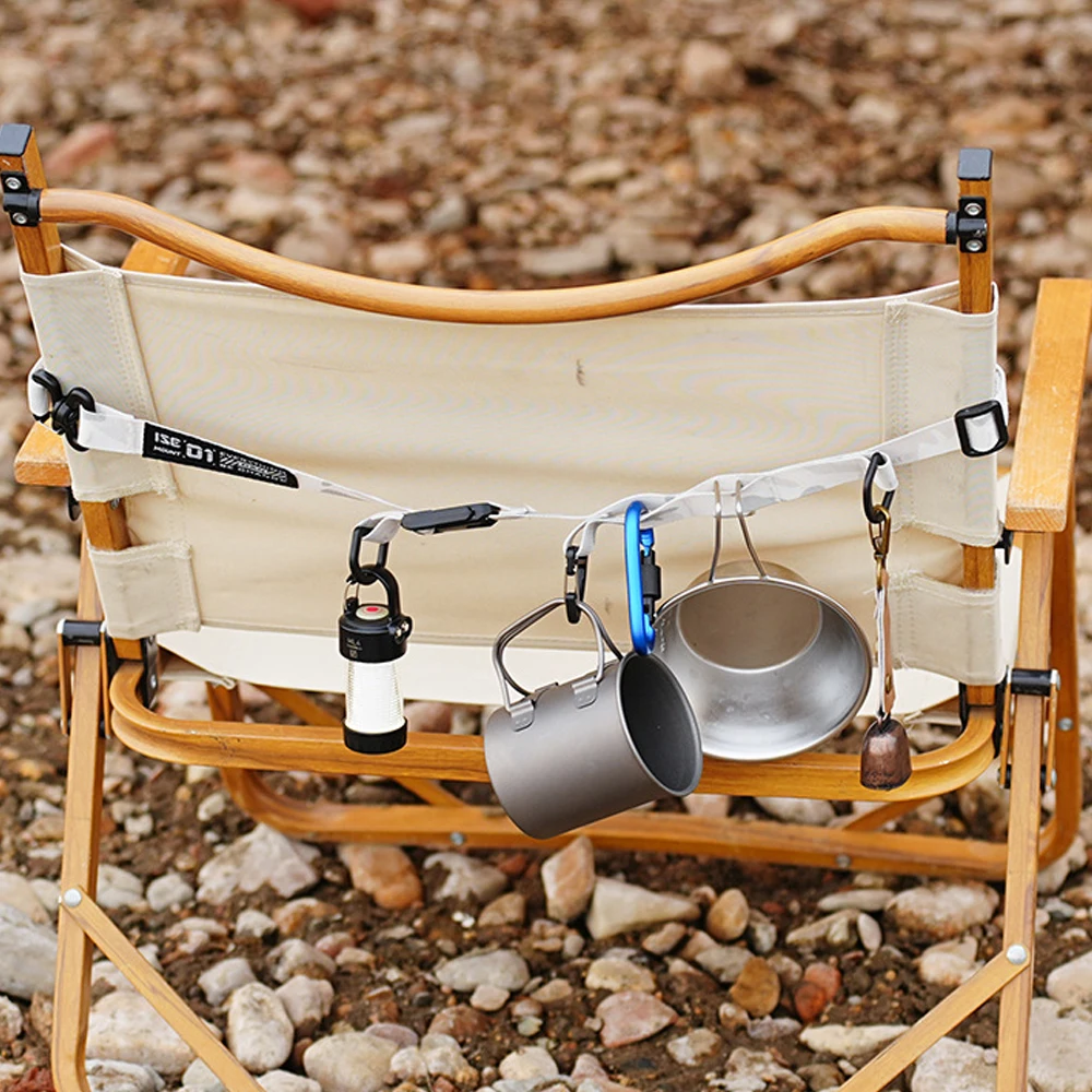 Outdoor Camping Crossbody Shoulder Strap Quick-Release Strap With Hanging Loop Multi-Function And Adjustable Crossbody Strap