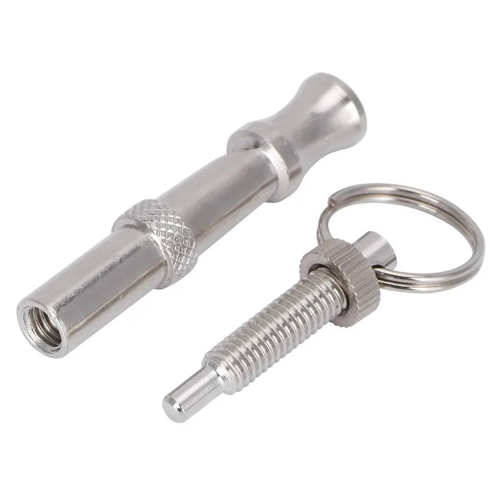 4Pcs Stainless Steel Ultrasonic Whistle Non-Toxic Finish Durable Dog Training Whistle Loud Voice Anti-Corrosion