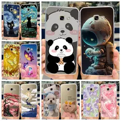 For Samsung Galaxy A5 2017 Case SM-A520F Cute Painted Cover Clear Silicone Soft Slim Phone Case For Samsung A5 2016 A510F Bumper