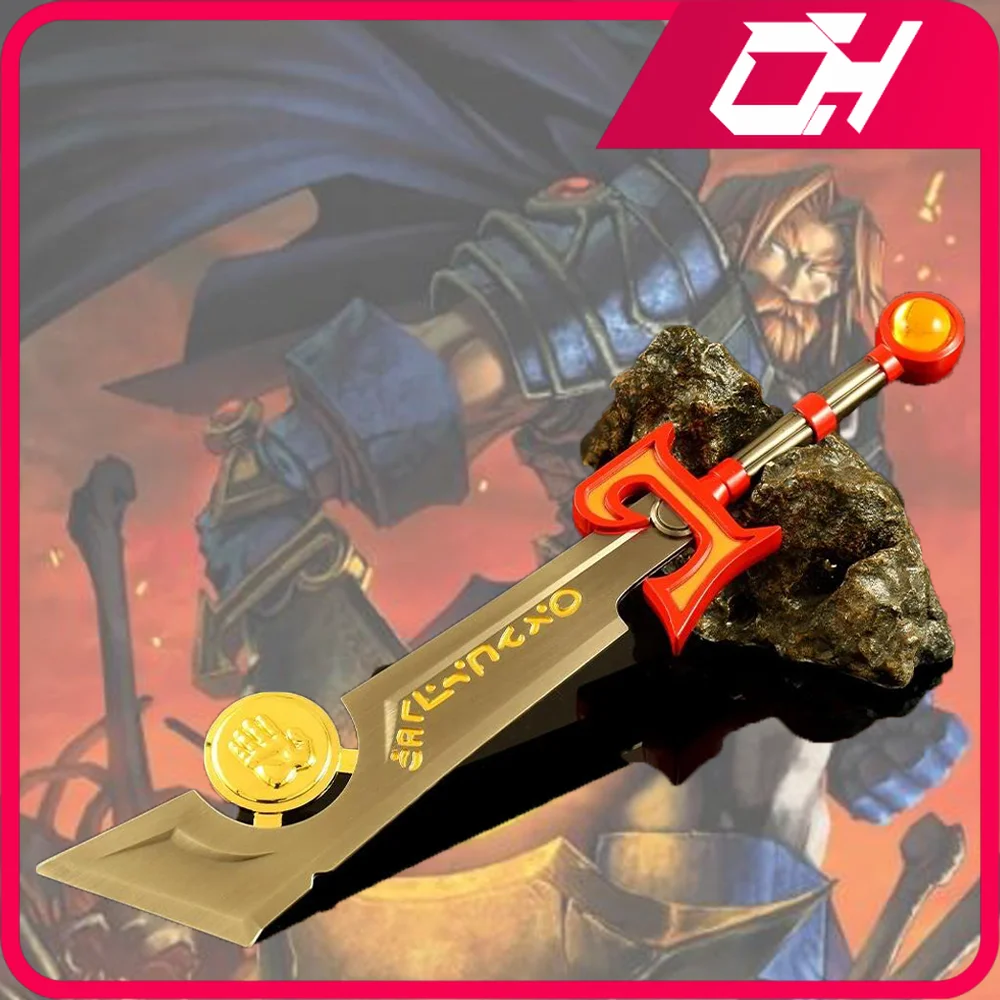 30 centimetri World of Warcraft Gioco Arma Ashbringer Periferico Spada In Metallo Modello Azione Desktop Ornamento Collezione Artigianato Regali Giocattoli