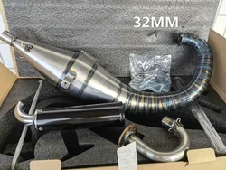 for DIO 125cc racing scooter exhaust system for Honda DIO AF18 AF25 AF28 Exhaust system Racing Exhaust Pipe