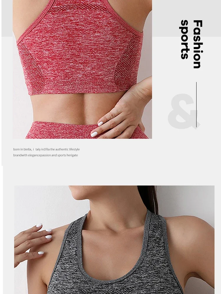 Atmungsaktiver Push-Up-BH für Damen, Sportunterwäsche, Laufen, Yoga, Fitness – Detail 13