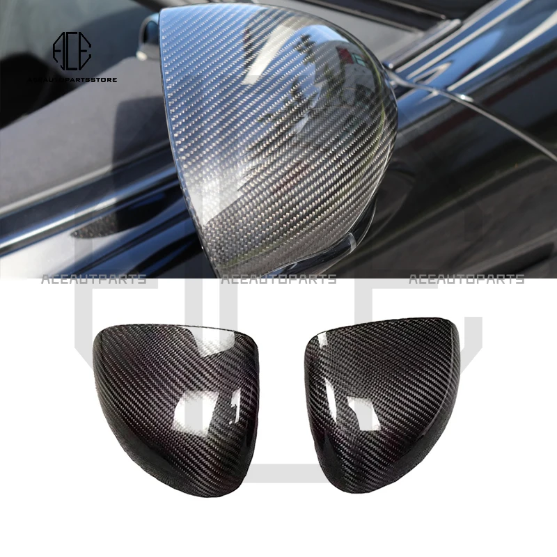 

Dry Carbon Fiber Replacement Style Rearview Mirror Cover For McLaren 720S 540 570 650S Mirror Cover