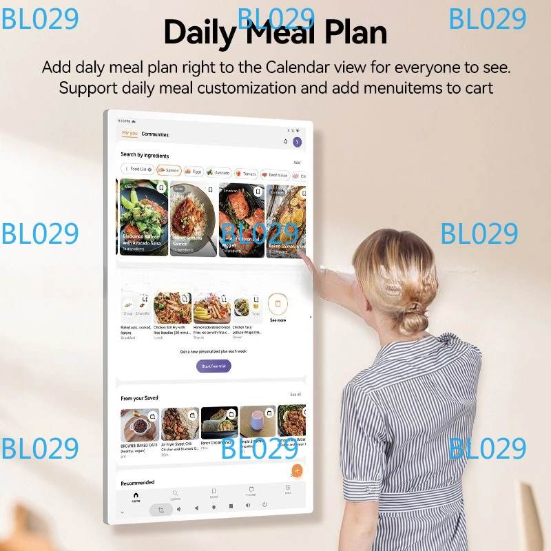 Notes Family electronic wall calendar Household table Smart calendar Digital calendar Wall-mounted touch screen