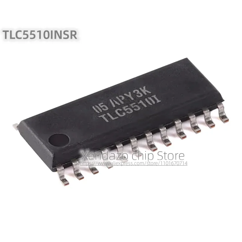 5pcs/lot TLC5510INSR TLC5510I SOIC-24 package Original genuine 8-bit analog-to-digital converter chip