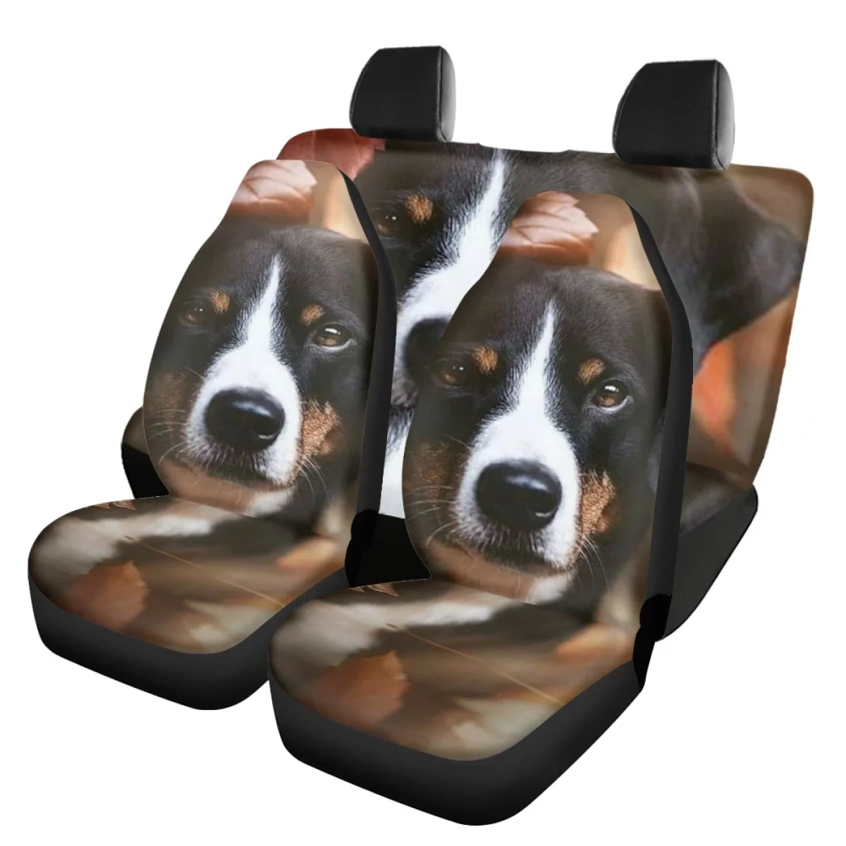 Car Front/Back Seat Cushion Covers Bernese Mountain Dog Nonslip Full Set Car Seat Covers Heavy-Duty Comfortable Fit Most of Car