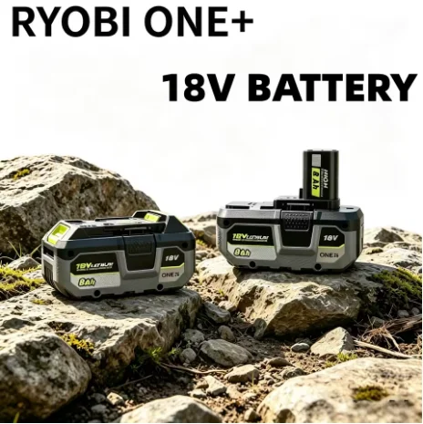 

Industrial Grade Strength You Can Count On. RYOBI 18V High Capacity Battery Long Lasting Reliable For Daily Heavy Use