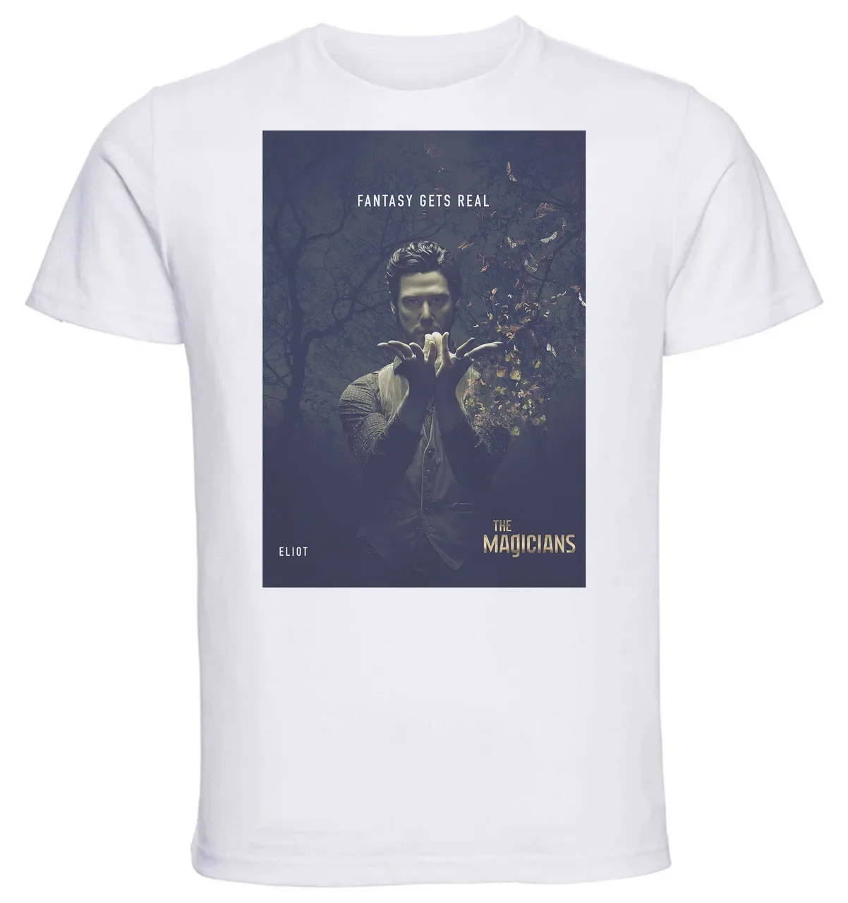 T-shirt Unisex - White - The Magicians - Eliot Waugh