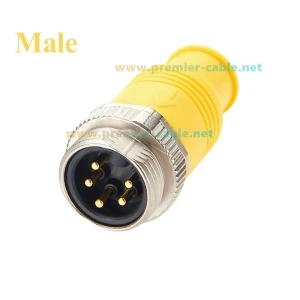 IP67 Mini-C Abschlusswiderstand DeviceNet Trunk 7/8"-16UN Mini-Change Buchse 5-polig mit 120Ω Terminator IP67 für NMEA2000 – Detail 1