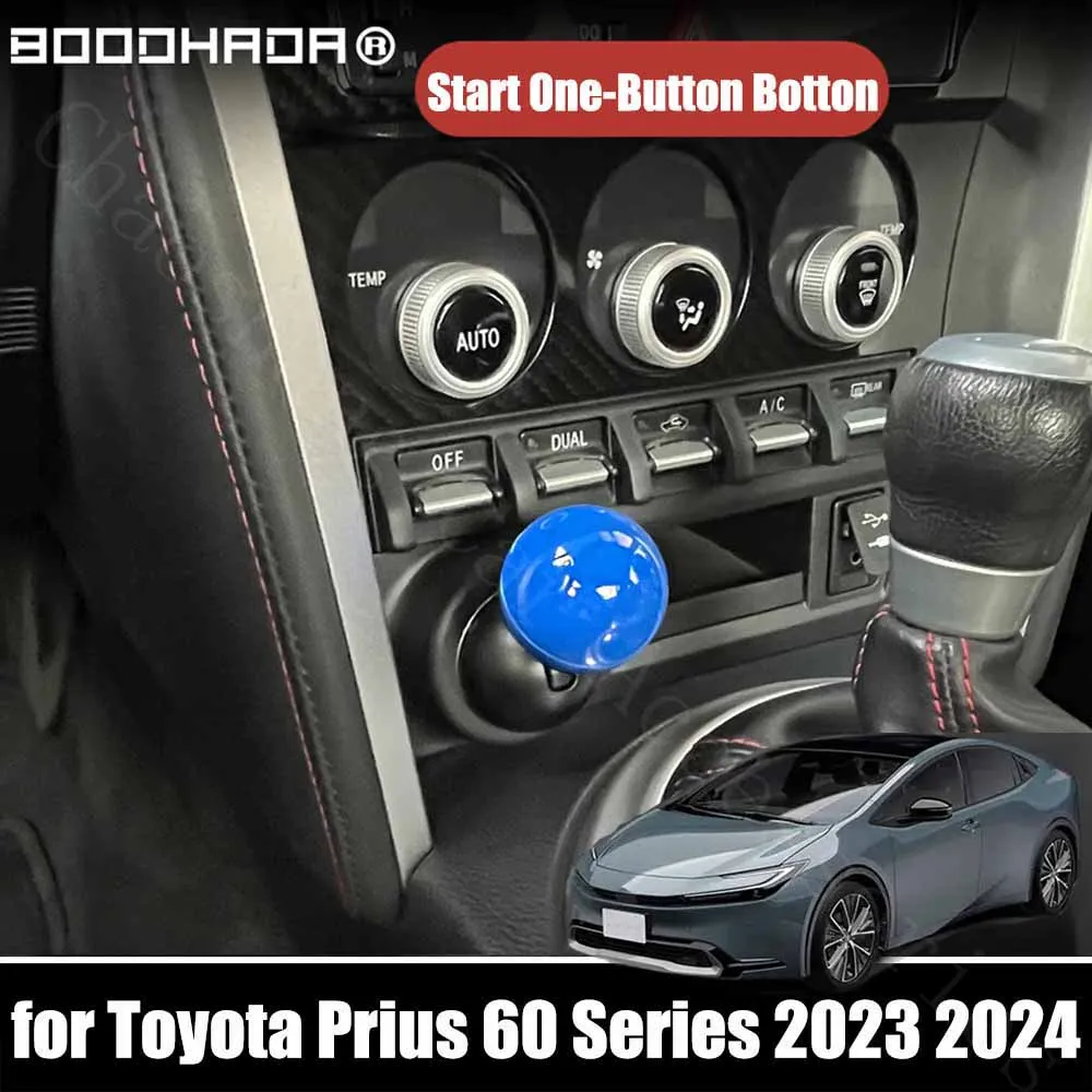 

for Toyota Prius 60 Series 2023 For most car models Car Engine START Button Replace Cover STOP Switch ball style Car Accessories