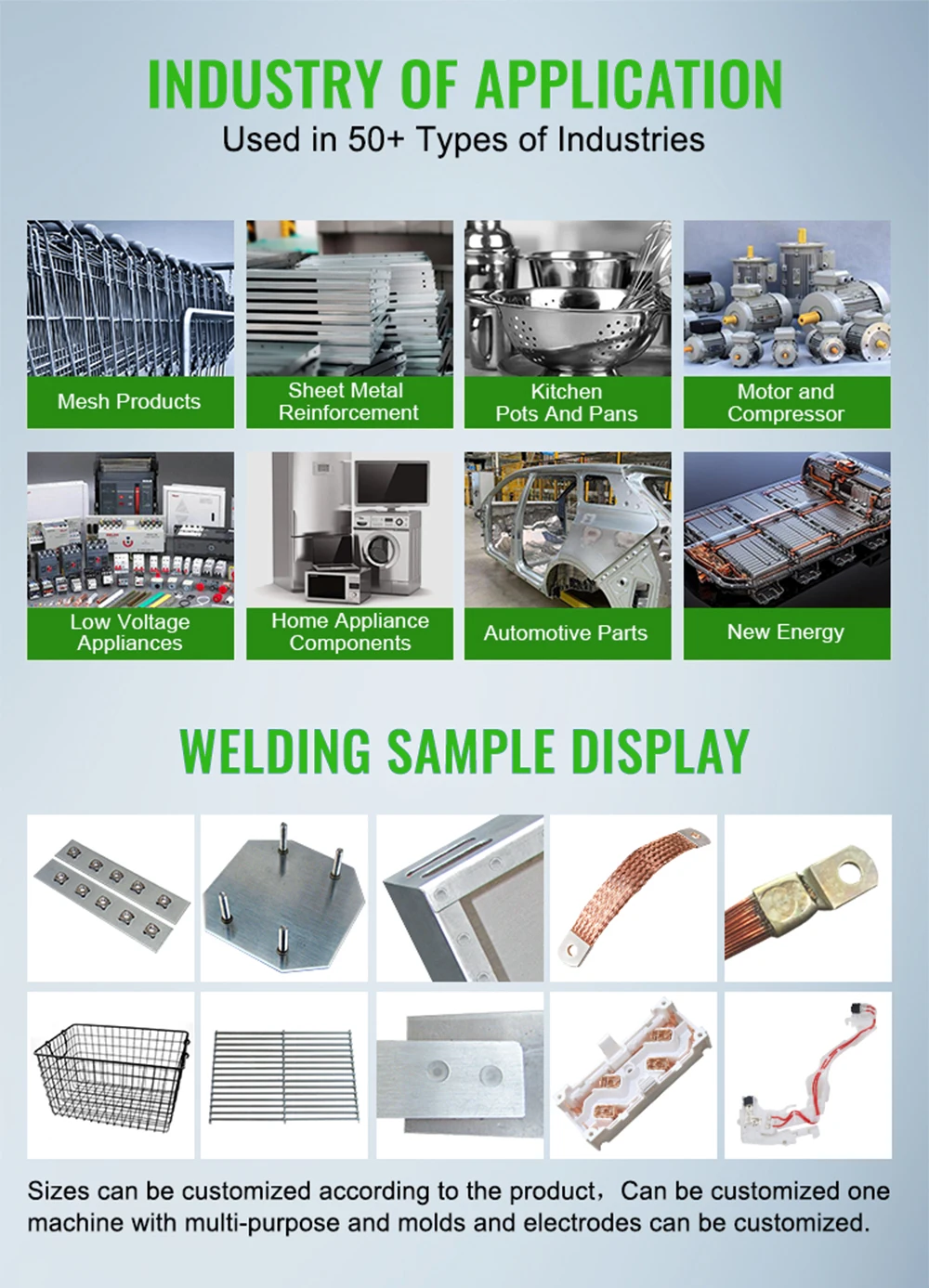 Machine de soudage par points multi-résistance, paquet complet, Machine de soudage par points à pédale