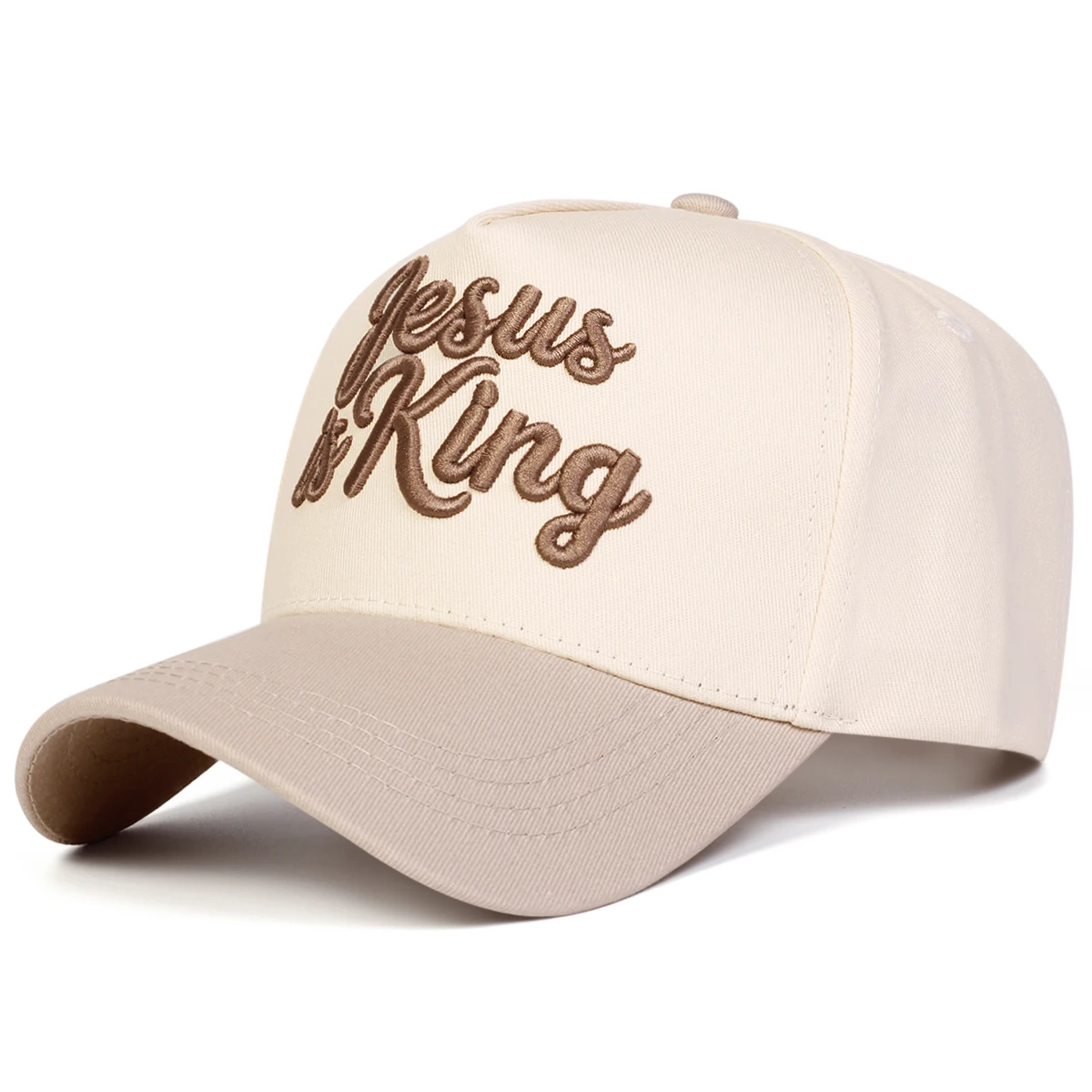 Unisex JESUS IS KING Embroidery Baseball Caps Spring Autumn Outdoor Adjustable Casual Hats Sunscreen Hat Sports Cap