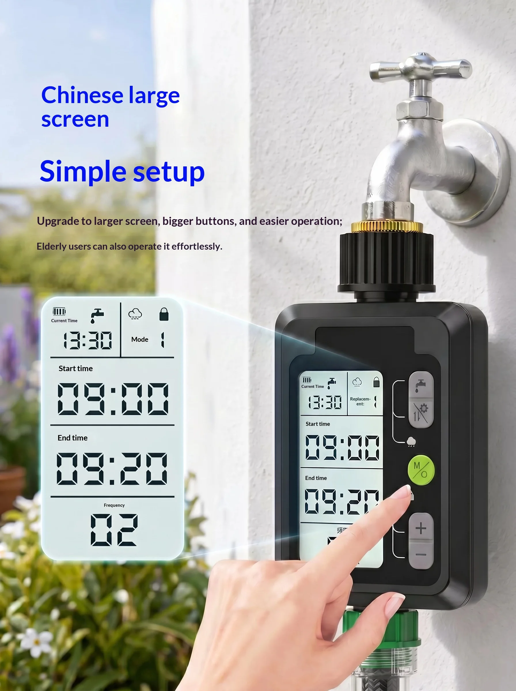 Smart Tap Water Timer Automati - огляд і ціна Smart Garden Tap Timer