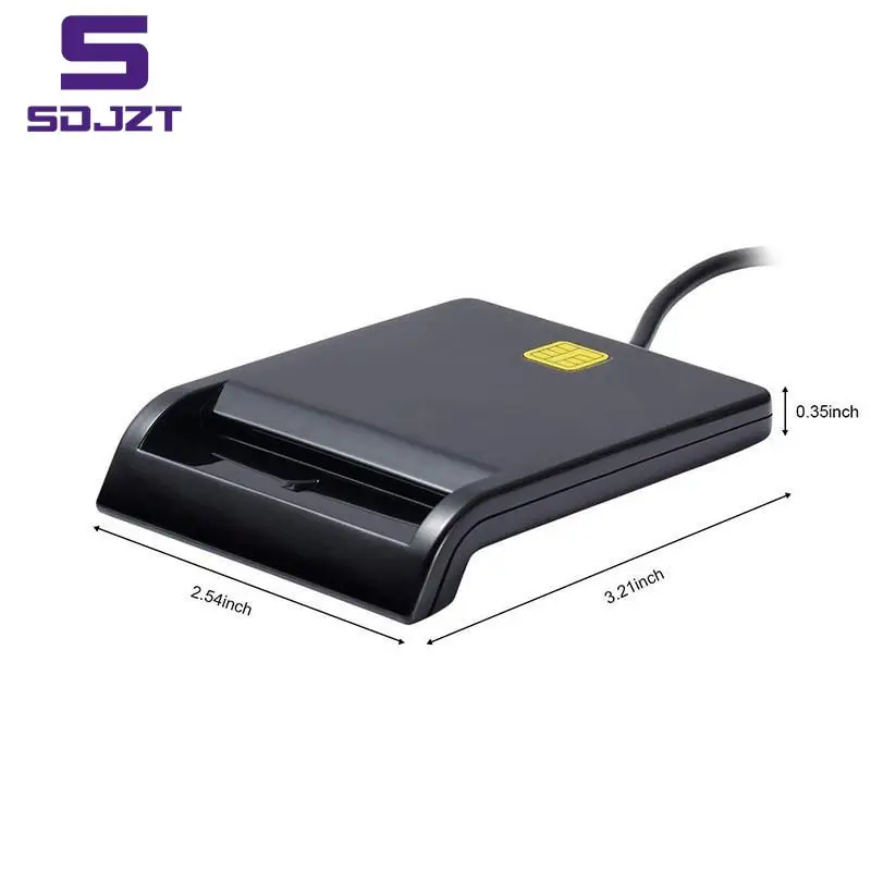 USB Smart Card Reader For Bank Card IC/ID EMV card Reader High Quality for Windows 7 8 10 Linux OS