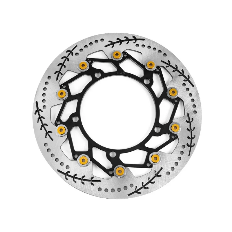 

Front wheel modification floating disc brake disc radiation caliper transfer code 5mm thickened floating disc