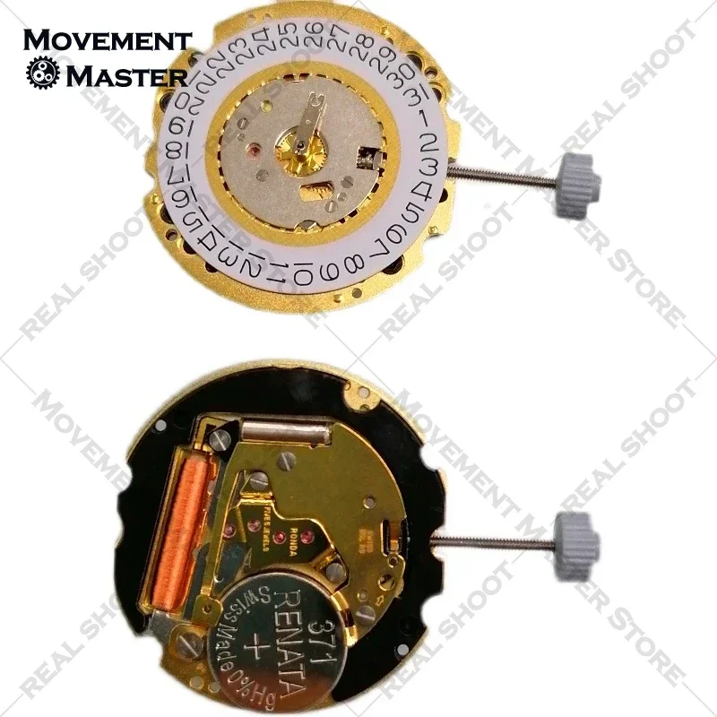 RONDA 705 Movement Date At 3/6 Gold Movement Swiss Original Brand New Watch Movement Accessories