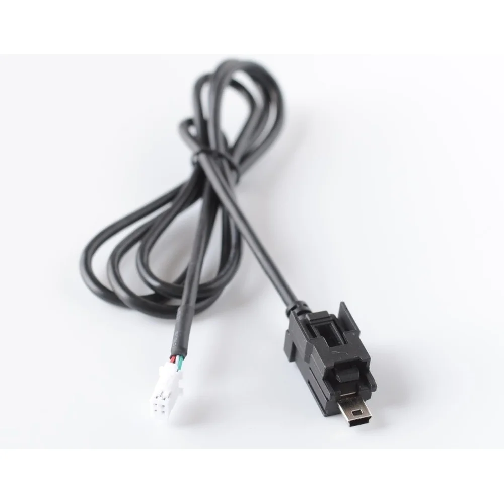 Car Radio 4Pin To USB Socket Connection Cable Fit For Nissan 100CM Hot Sale Brand. New And High Quality