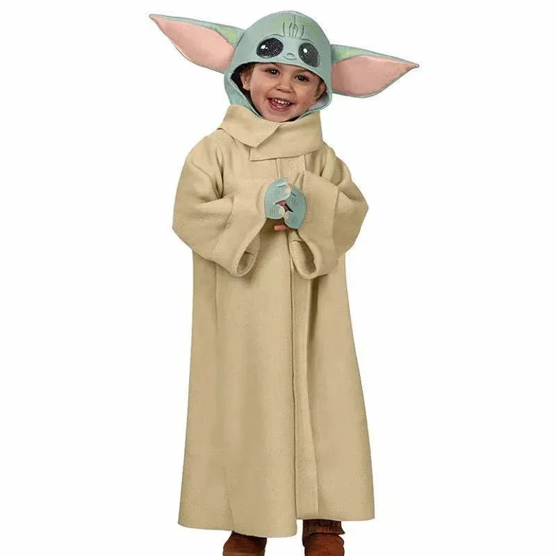 Silisili AHalloween لطيف Y-Yoda-طفل زي لعيد الميلاد كرنفال حفلة تأثيري الملابس سنة الاطفال أنيمي C 2025 ☆   جديد