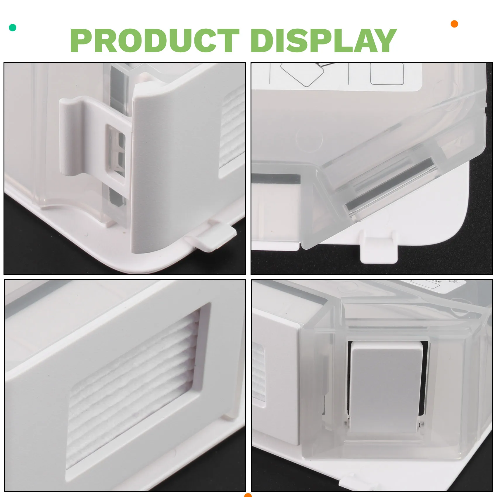 【PRACTICAL ITEM】Replacement Parts Dust Box For Ecovacs Deebot X8/X8 Pro PLUS/T80/X9 Pro- Vacuum Dustbin Included