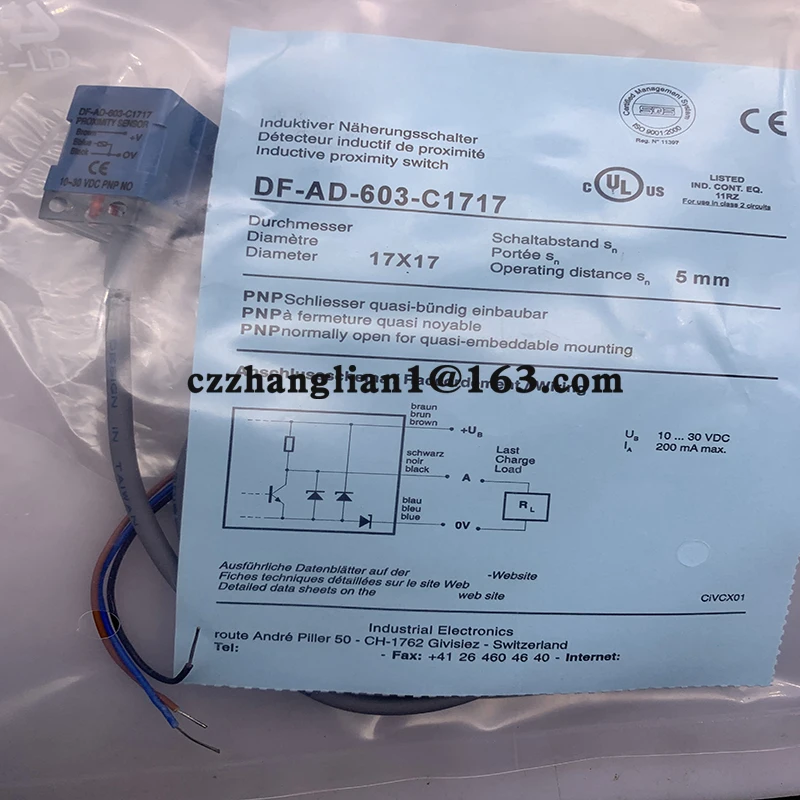 

The brand-new original sensor DF-AD-603-M30 One year warranty in stock