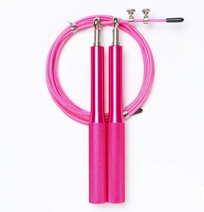 

#For Wholesale professional fitness weight loss adjustable plastic pvc fitness weight speed skipping rope skipping rope