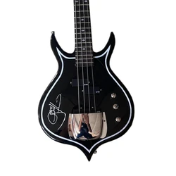 Gene Simmons Axe Electric Bass Guitar 24 Frets Punisher KISS Professional Bass Guitarra ElÃĐctrica