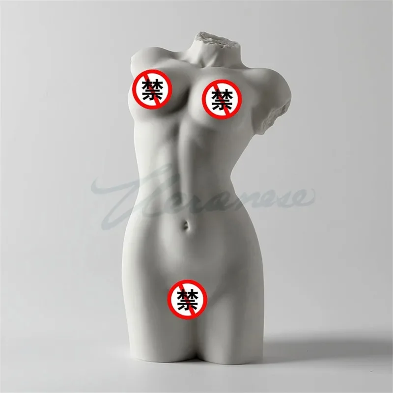 

Modern Creative Matt Glaze Ceramic Naked Lady Art Sculpture Nude Girl Statue Ceramic Craft Home Decor Gifts Interior Figurine