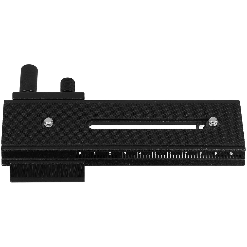 

Rail 2-Way Adjustable Camera Slider For Macro Photography 1/4 Inch Screw Tripod Mount Precision