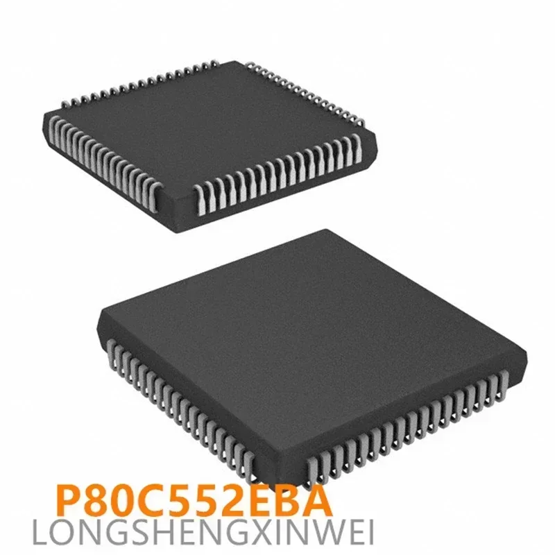 1PCS P80C552EBA P80C552 PLCC-68 Single Chip 8 Bit MCU Single Chip Integrated Circuit Storage