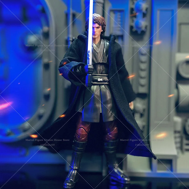 1/12 Scale Male Clothes Black/Brown Cloak For Iconic Master-and-apprentice Pair‌ 6-inch Action Figure Soldier Height About 15CM