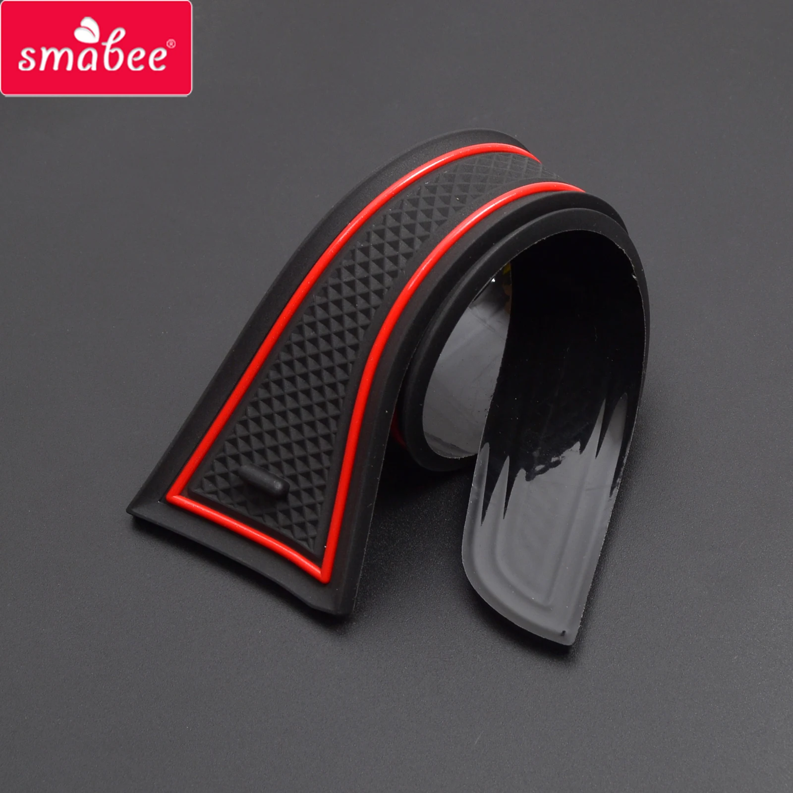 Smabee for Suzuki SOLIO D2 Anti-Slip Gate Slot Cup Mat Non-Slip Door Groove Pad Interior Accessories Rubber Coaster