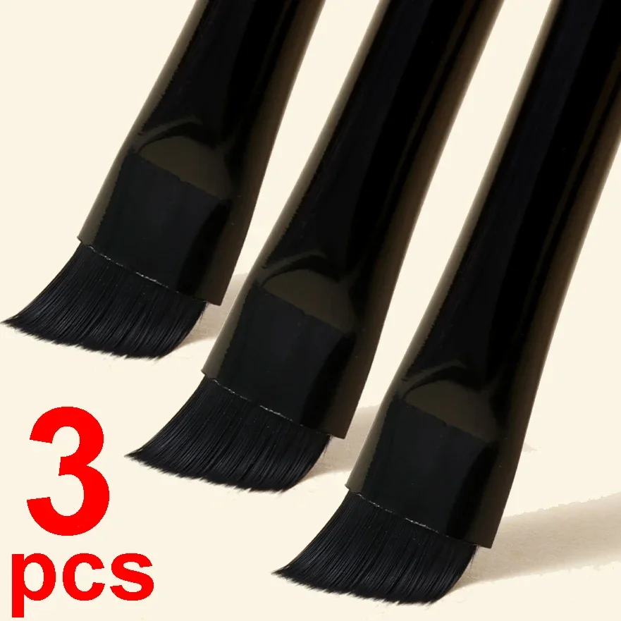 Blade Eyeliner Brush Fine nylon Brush Thin Smooth Eyebrow Brushes Eye Liner Brow Contour Makeup Brushes Cosmetic Beauty Tools