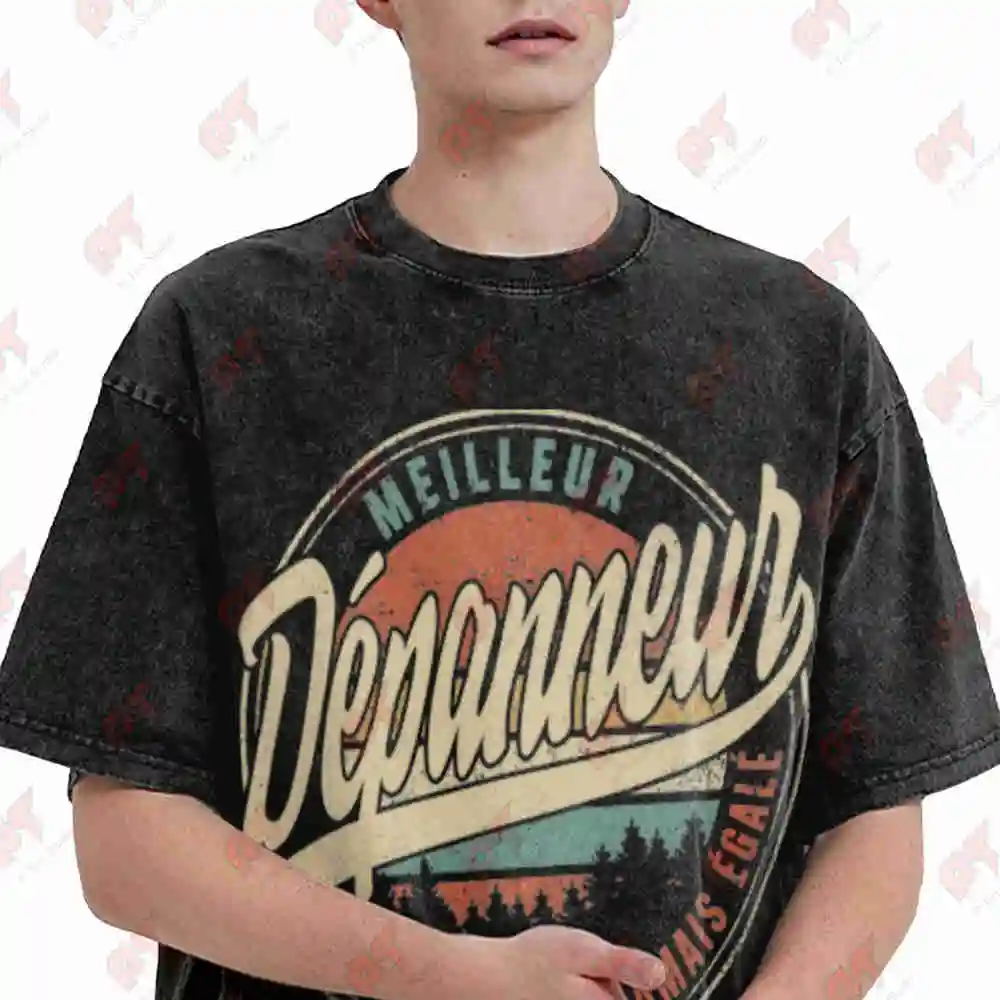 Best Convenience Store Often Imitated Never Equaled Humor Vintage Washed Tee Pure Cotton T-Shirt