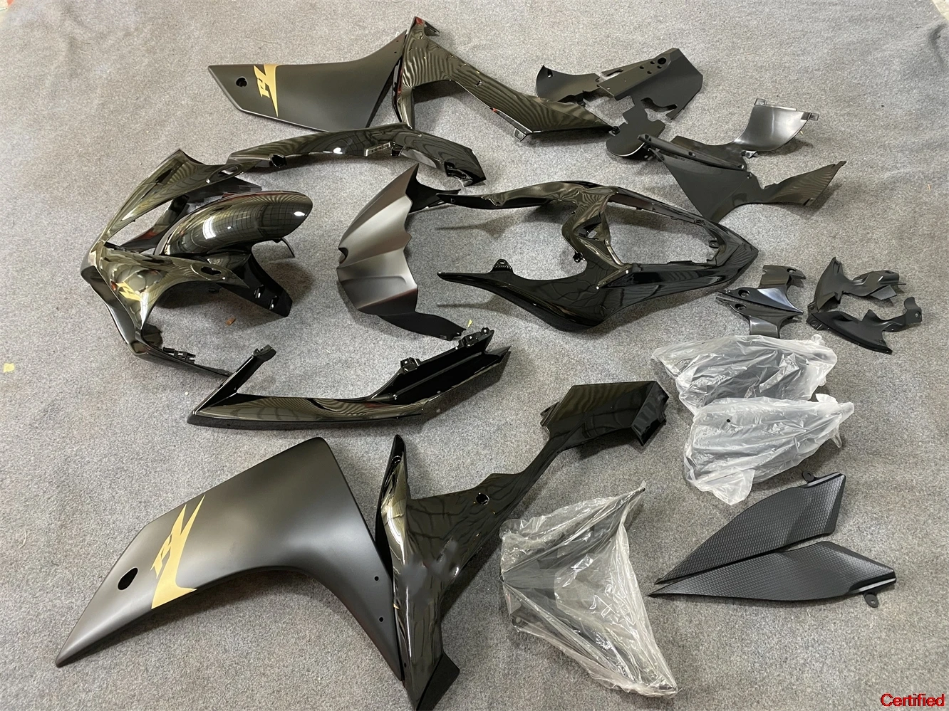 

Комплект обтекателей подходит для YZF-R1 2007 2008 07 08 R1, комплект кузова, черный