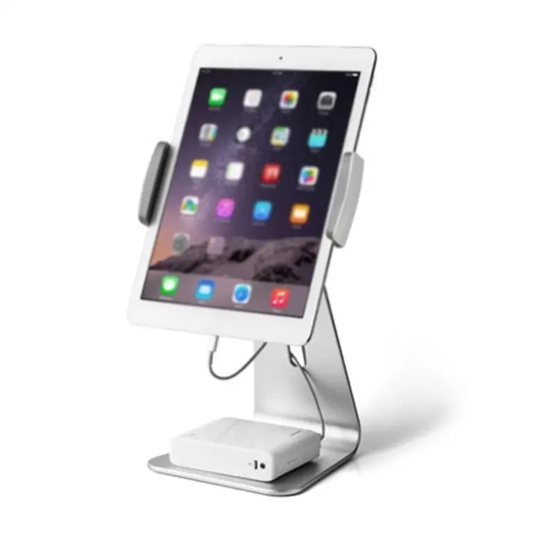 652F Adjustable Clips Tablet Stand for Store Office Reception Tablet Holder