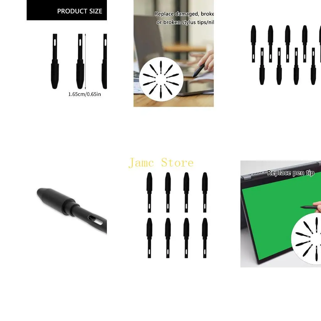 

LX0B 10pc Styluses Nibs For H950P H1060P HS610 H1161 Enhances Drawing Experience