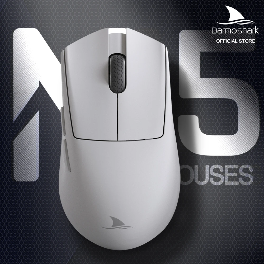 

N5 4K 8K Gaming Mouse Darmoshark Wireless Bluetooth Game Mice Nordic N52840 26000DPI PAM3395 TTC For Desktop Computer Notebook