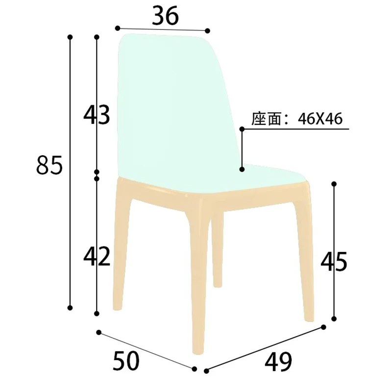 Chytrý černá jídelní chairs moderní severská luxusní evropan jídelní chairs výtvarník vintage sillas para sala de estar nábytek