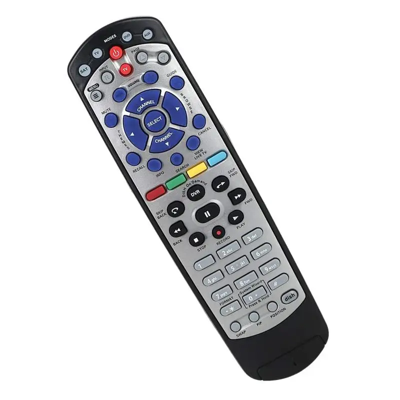 Universal IR Learning Remote Control Compatible For Dish Network 20.1 IR Replacement Remote Control TV1 DVD Accessories