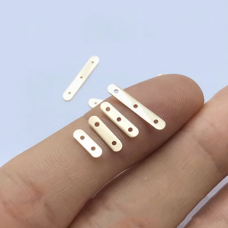 14k Gold Filled Divider Bar for 4/6mm Bead 2/3 Row Necklace Bracelet Accessories DIY Jewelr14k Gold Filled Dy Findings Wholesale