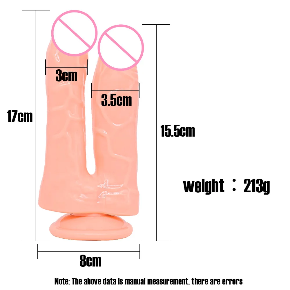 واقعية مزدوجة نهاية دسار لعبة الجنس للنساء أو الأزواج المزدوج الوجهين رئيس اختراق دونغ جهاز مع محاكاة مصاصة القضيب #5